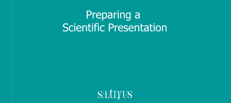 preparing a scientific presentation